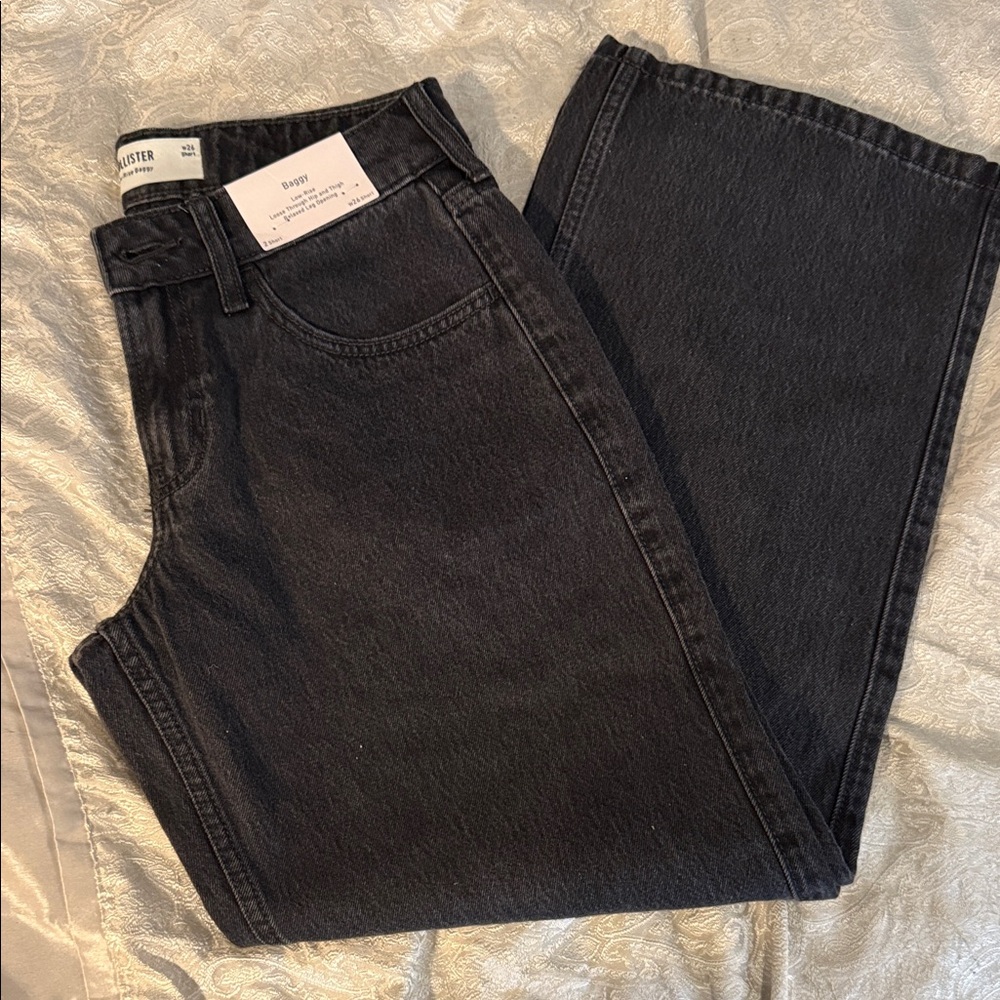 Hollister Dark Gray Denim Jeans